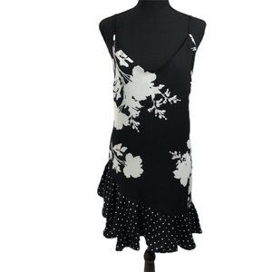 NWT - Spring Black & White Dress - Size XL